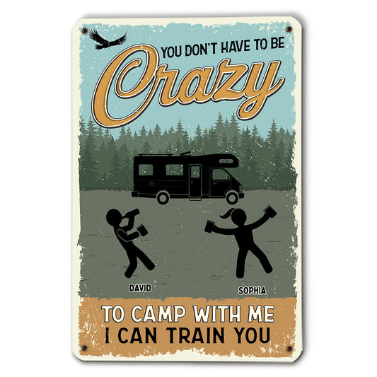 Campfire Smoke Is My Perfume - Personalized Custom Metal Signs