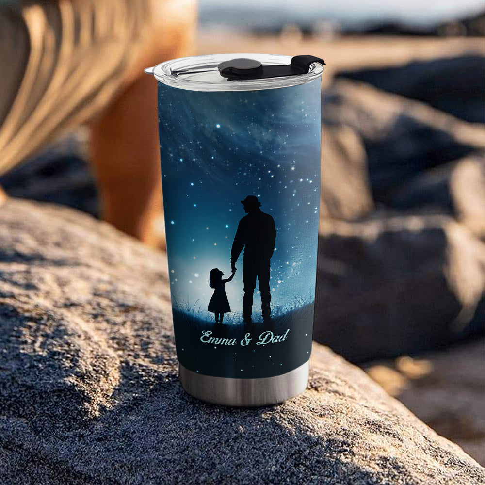 Safe, Well And Happy - Personalized Custom Tumbler
