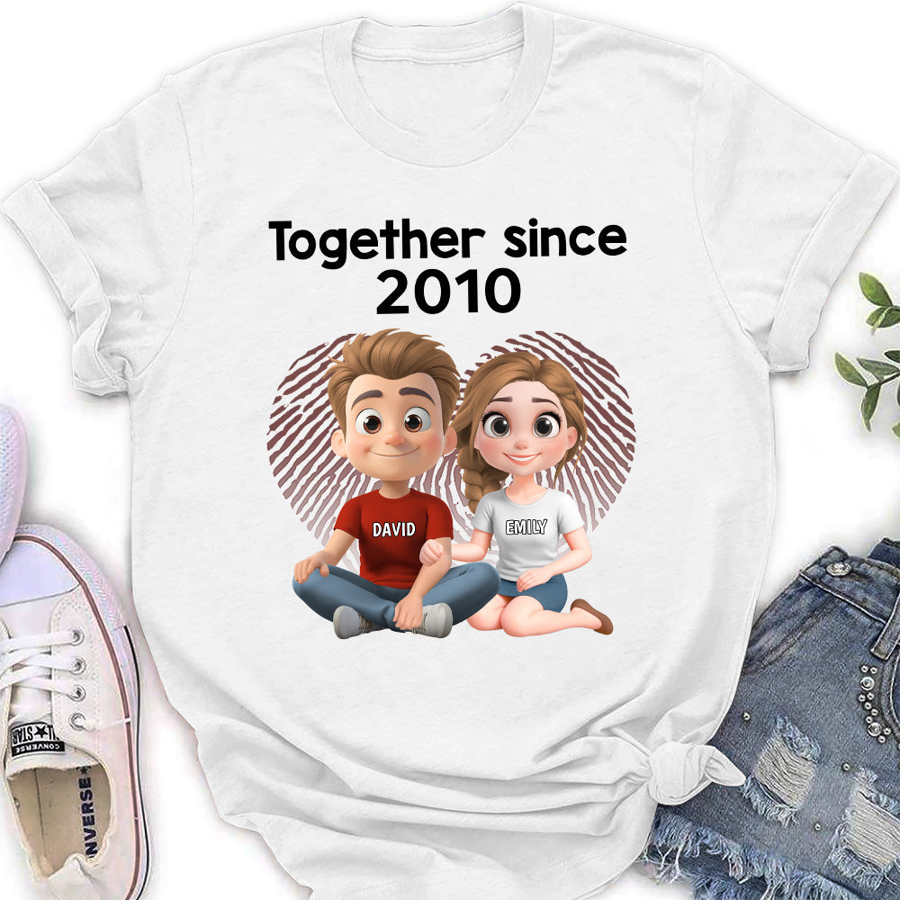 Together Since - Personalized Custom Shirt