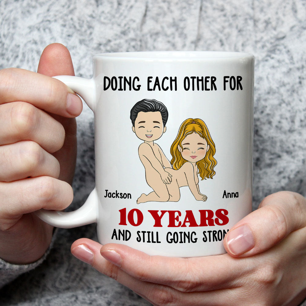 Doing Each Other For Years - Personalized Custom Coffee Mug