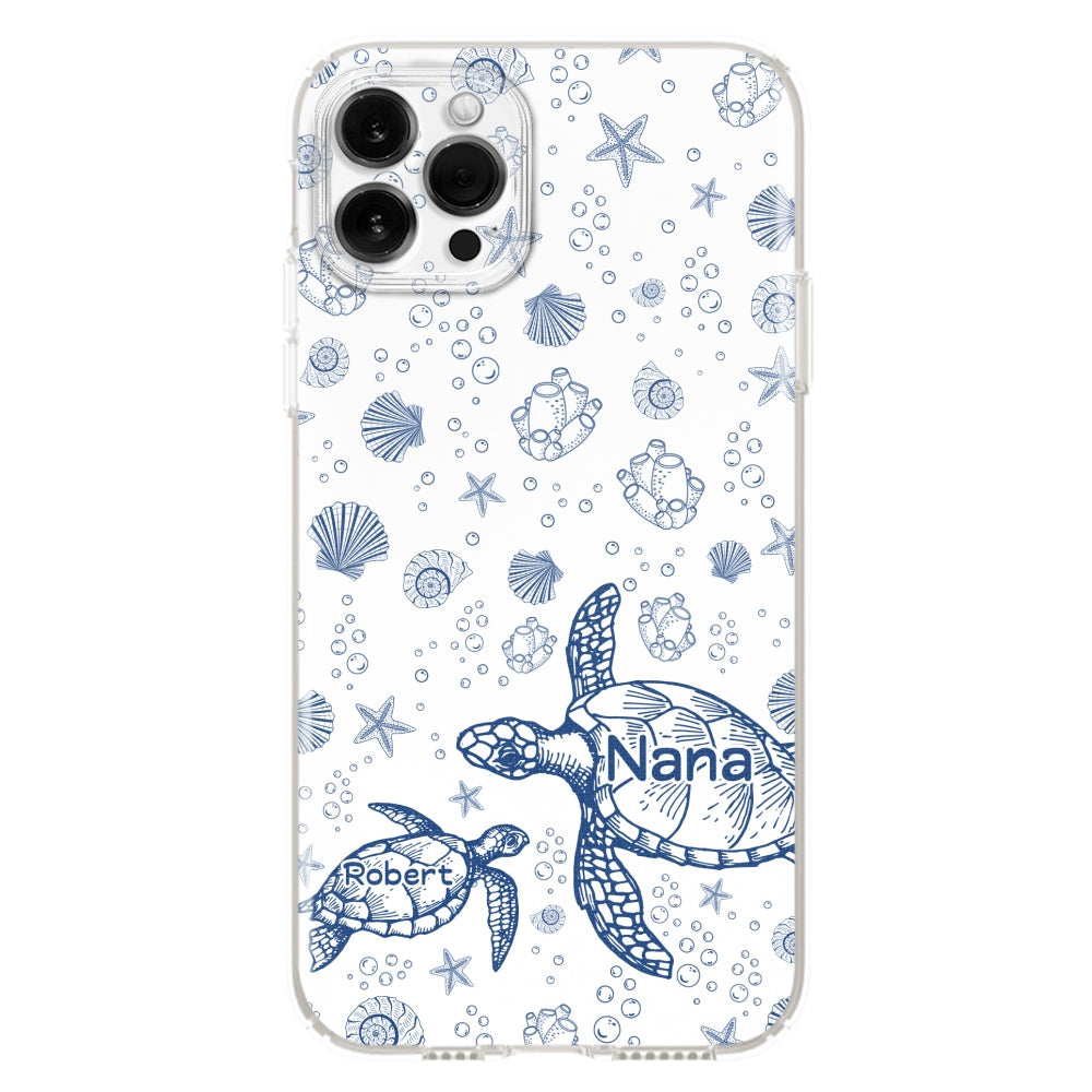 Turtle Grandma - Personalized Custom Phone Case