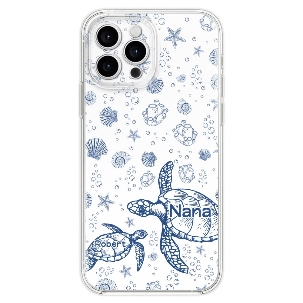 Turtle Grandma - Personalized Custom Phone Case
