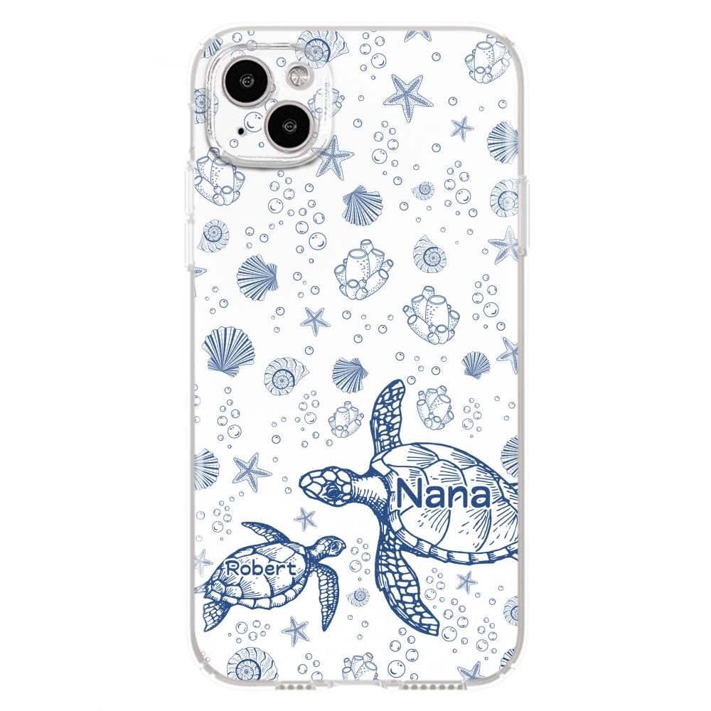 Turtle Grandma - Personalized Custom Phone Case