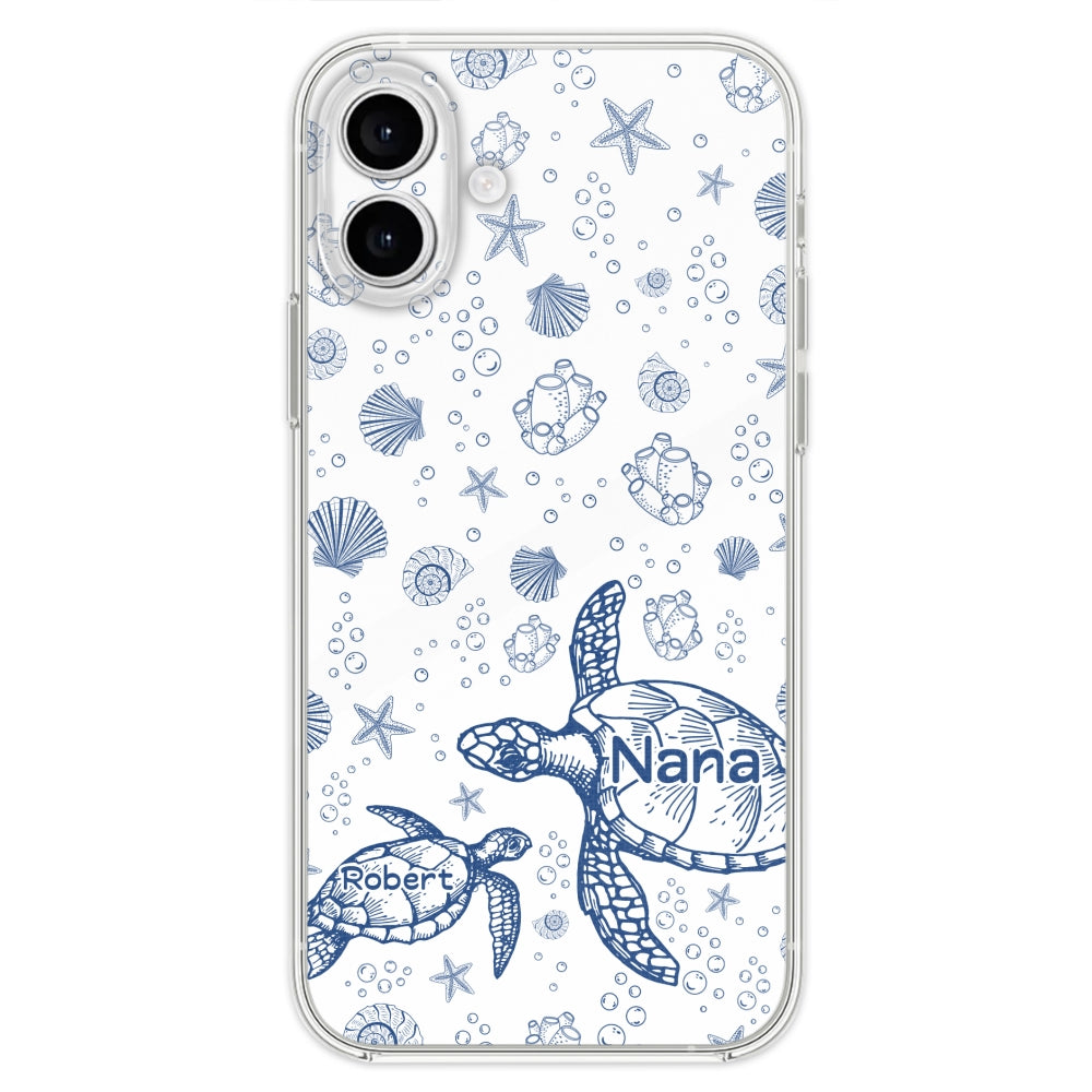 Turtle Grandma - Personalized Custom Phone Case
