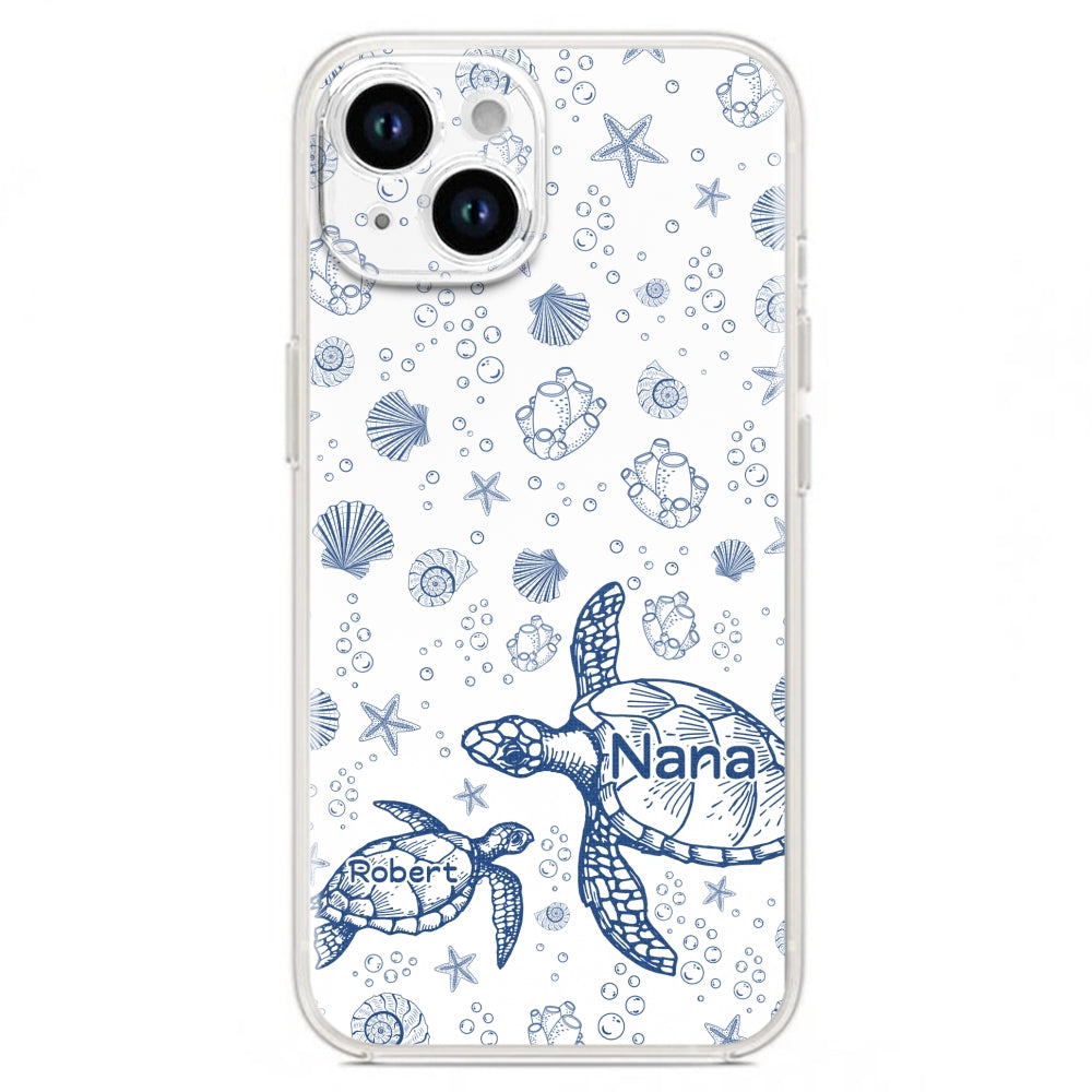 Turtle Grandma - Personalized Custom Phone Case