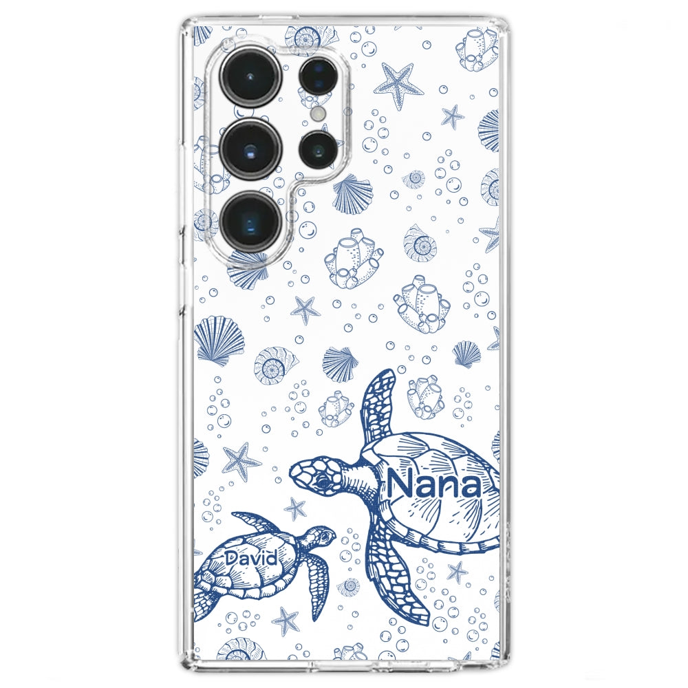 Turtle Grandma - Personalized Custom Phone Case