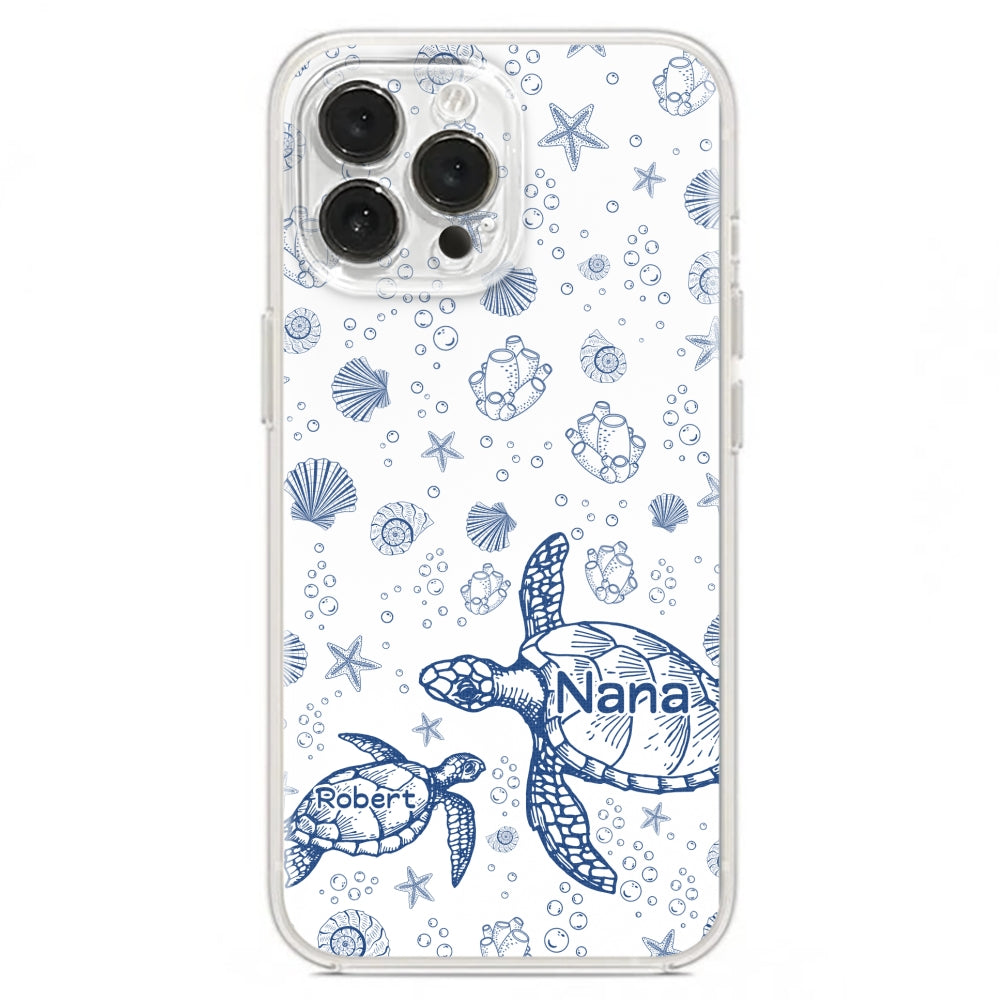 Turtle Grandma - Personalized Custom Phone Case