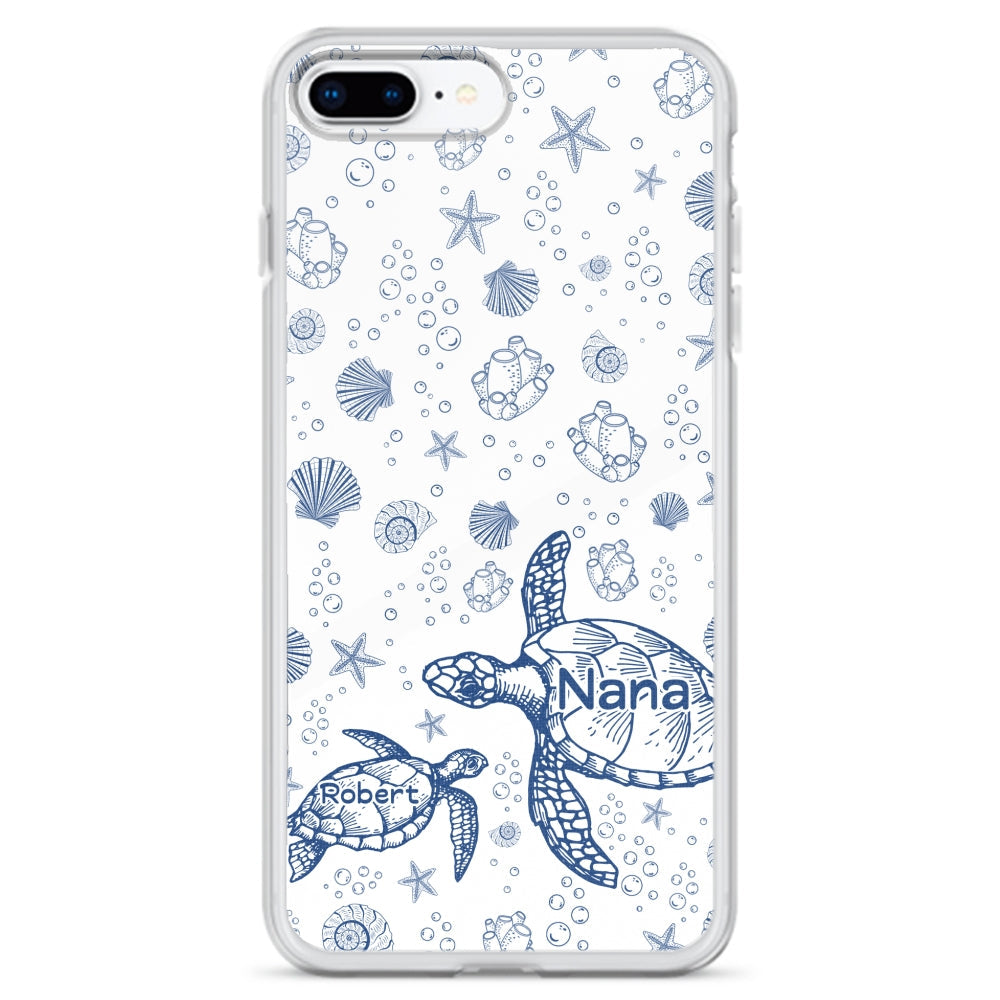 Turtle Grandma - Personalized Custom Phone Case