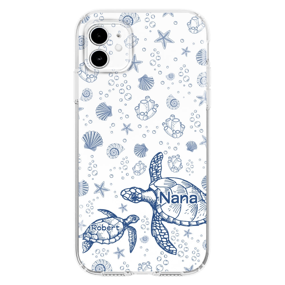 Turtle Grandma - Personalized Custom Phone Case