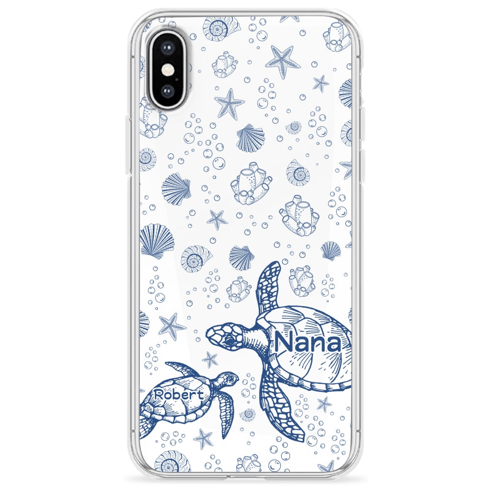 Turtle Grandma - Personalized Custom Phone Case