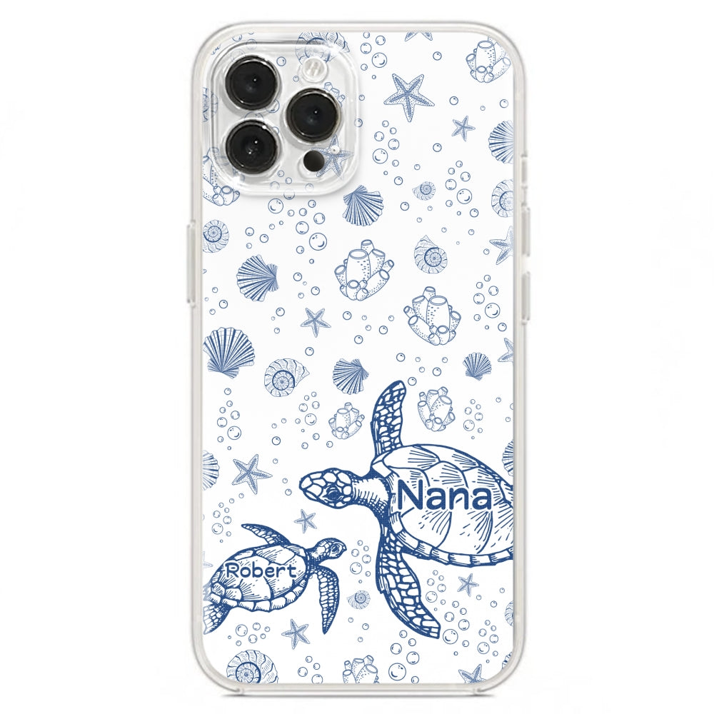 Turtle Grandma - Personalized Custom Phone Case