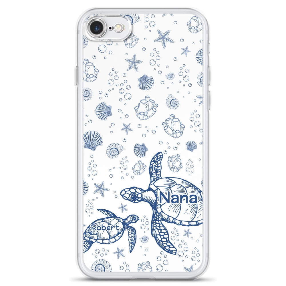 Turtle Grandma - Personalized Custom Phone Case