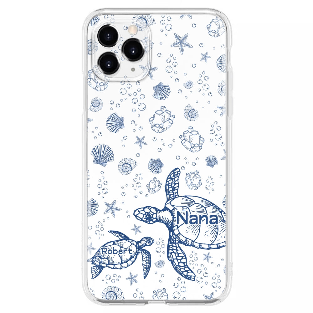 Turtle Grandma - Personalized Custom Phone Case