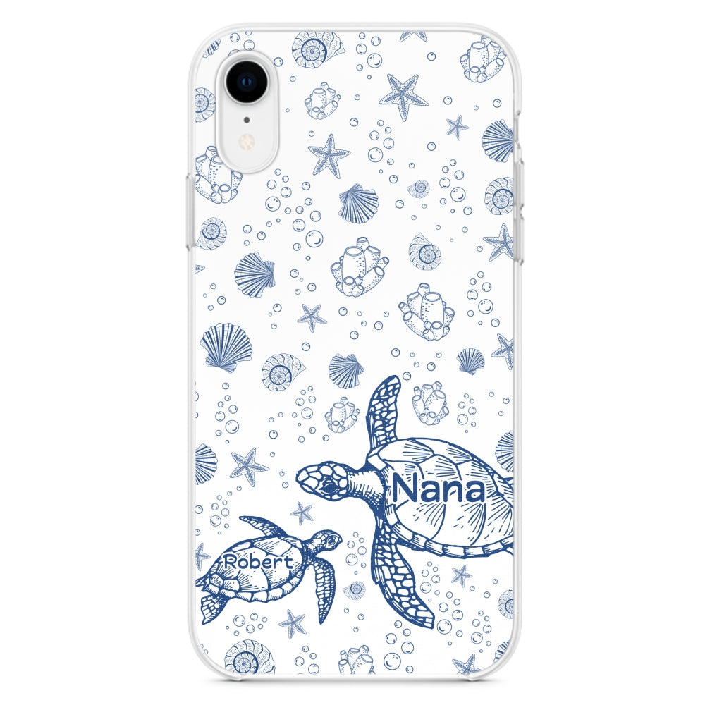 Turtle Grandma - Personalized Custom Phone Case