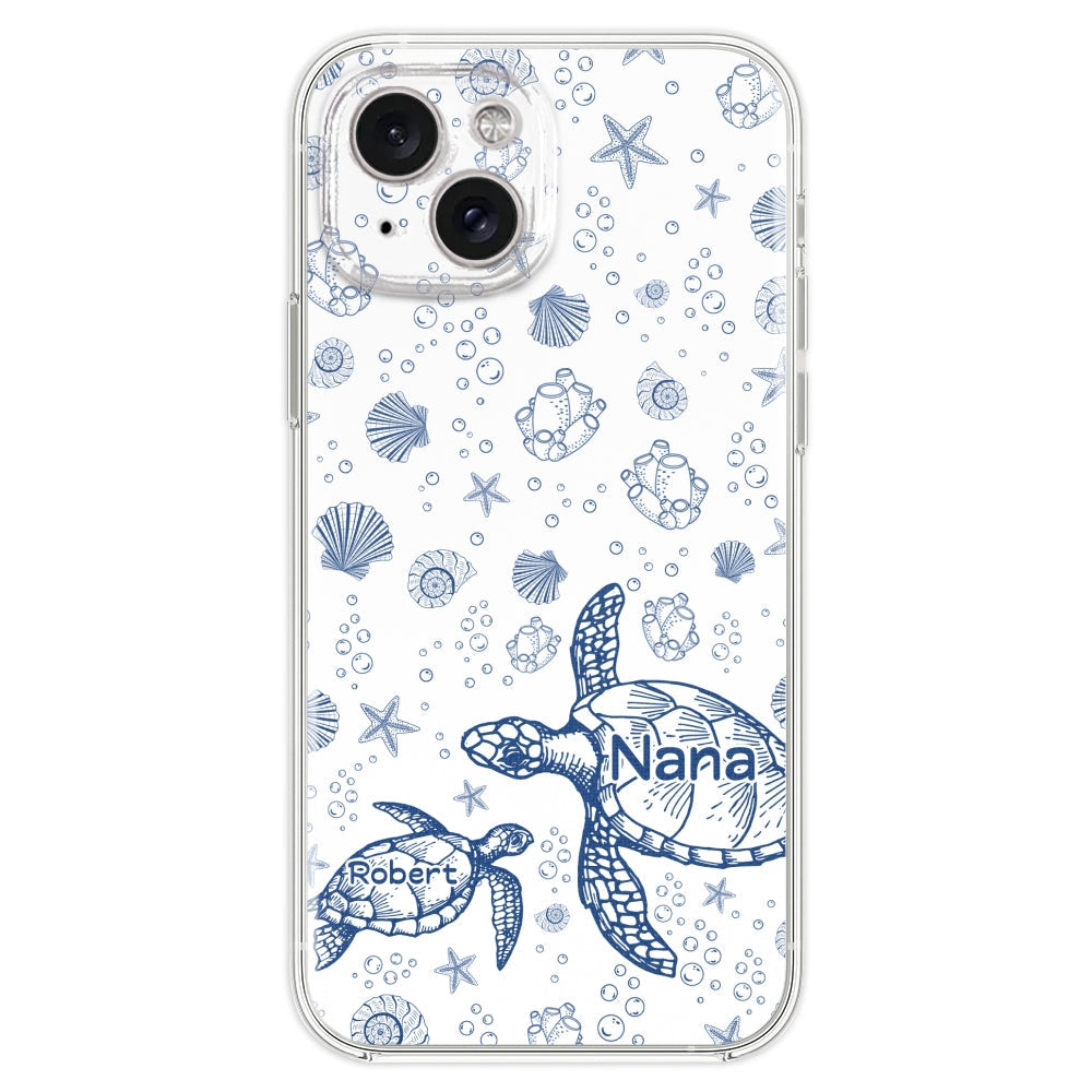 Turtle Grandma - Personalized Custom Phone Case