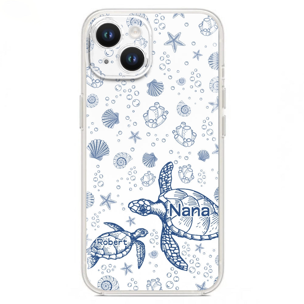 Turtle Grandma - Personalized Custom Phone Case