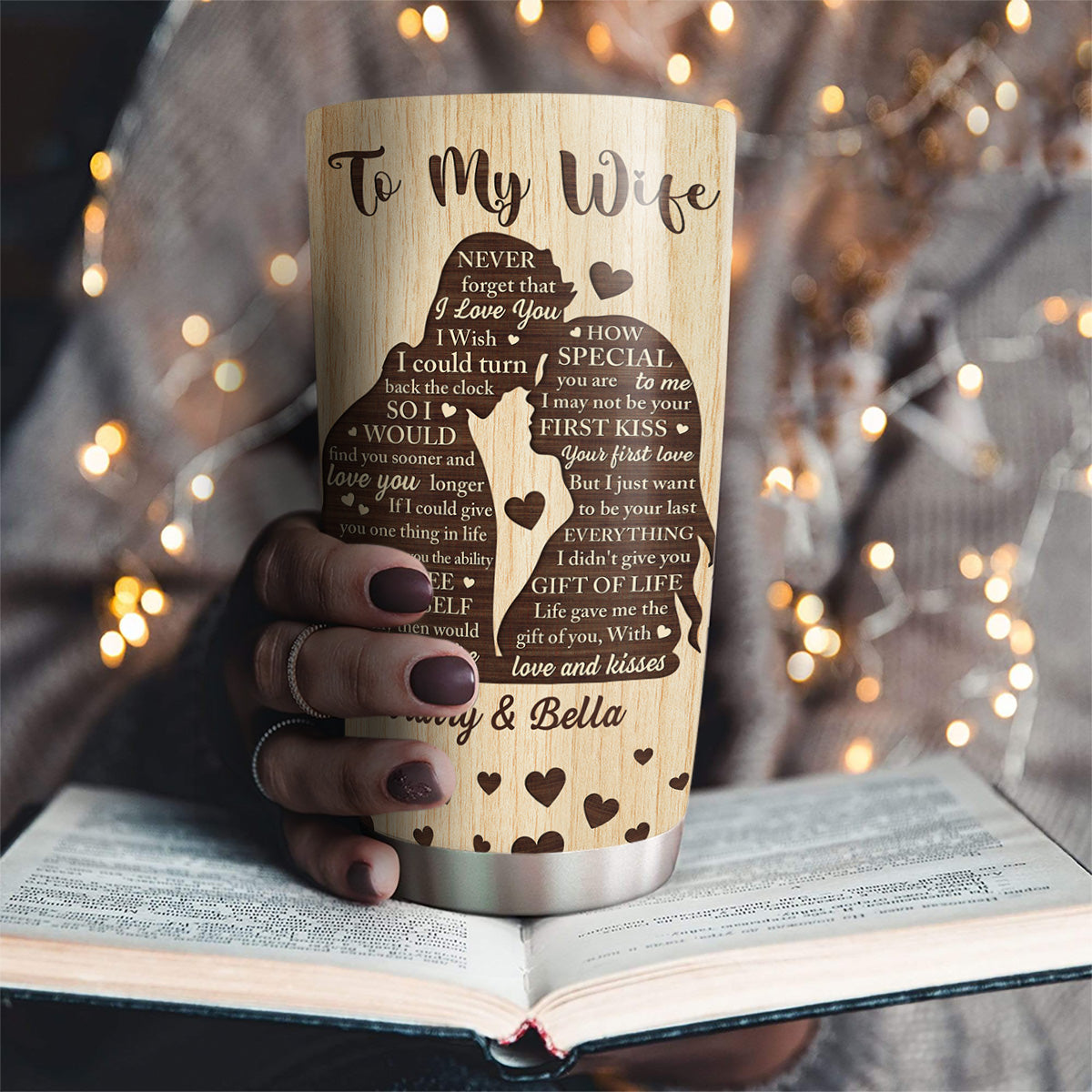 Life Gave Me A Gift - Personalized Custom Tumbler