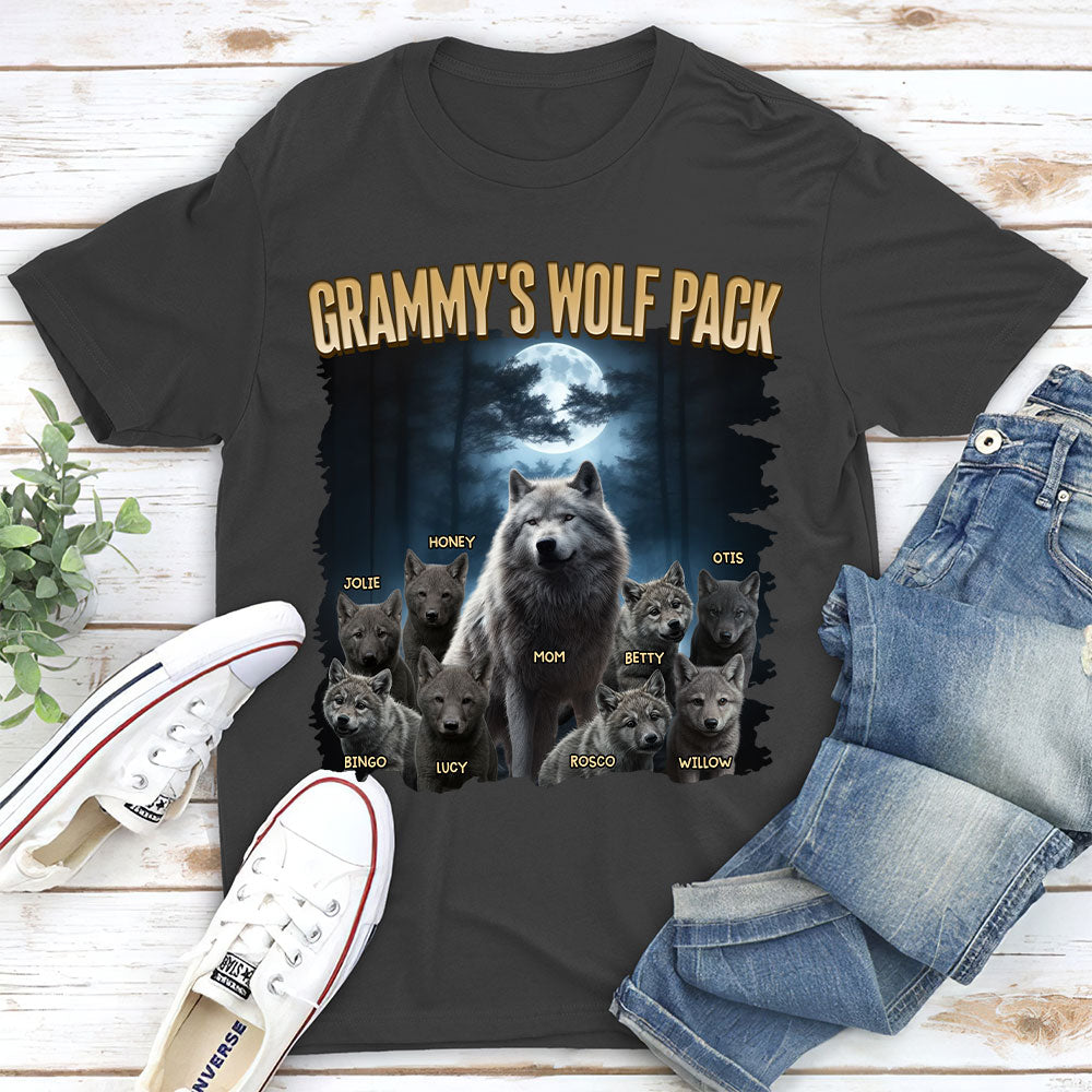Mama Wolf Pack - Personalized Custom Shirt