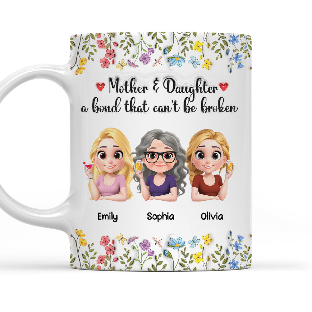 Unbreakable Bond - Personalized Custom 3D Inflated Effect Mug