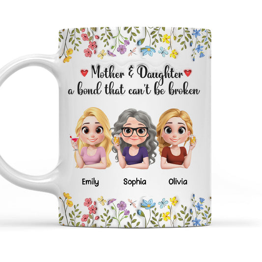 Unbreakable Bond - Personalized Custom 3D Inflated Effect Mug