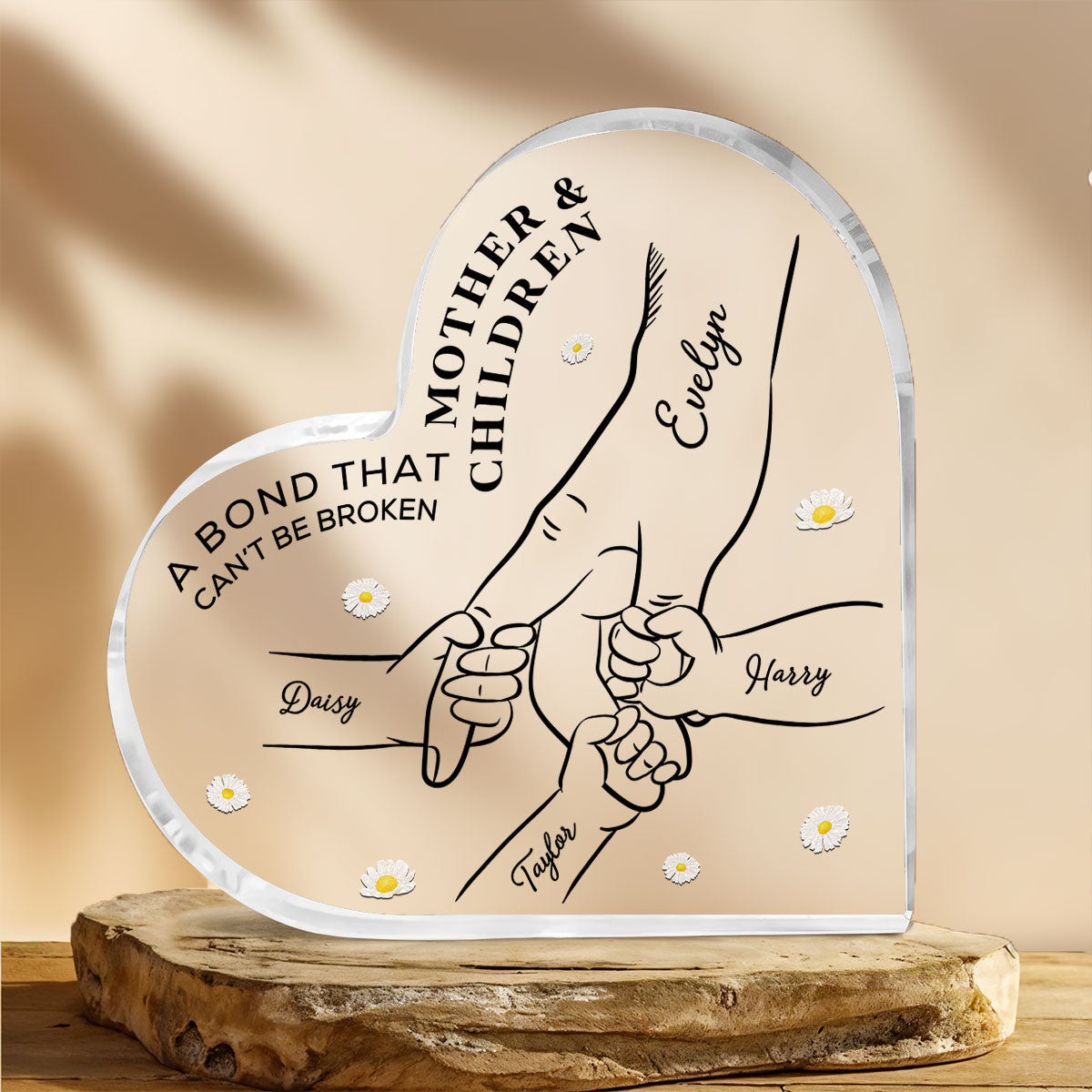 A Bond That Cannot Be Broken - Personalized Custom Acrylic Plaque
