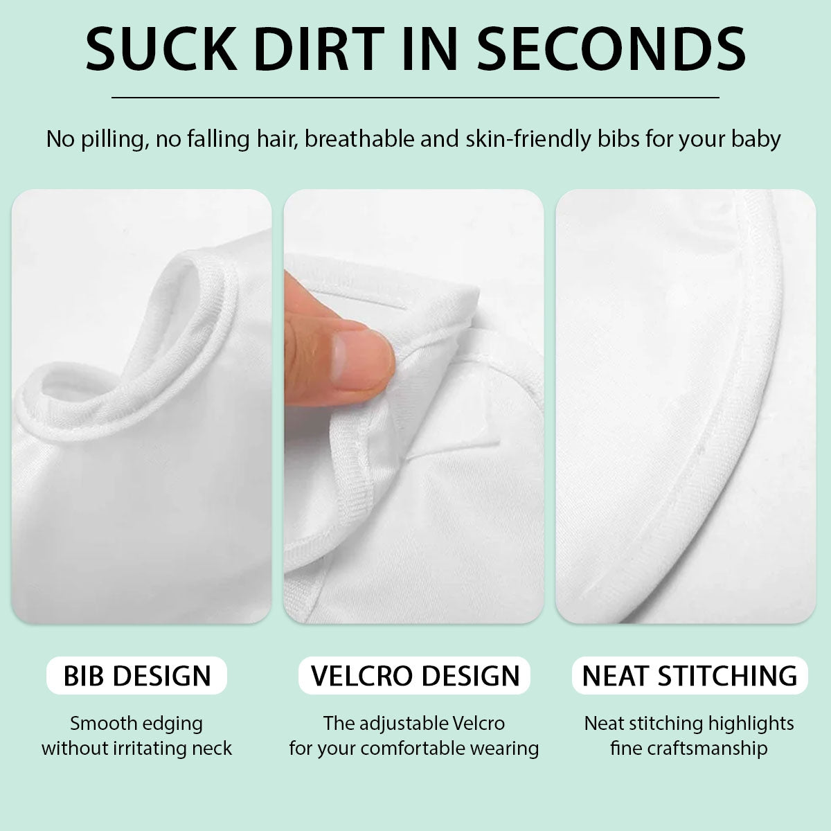 1st Mothers Day Together - Personalized Custom Baby Bib