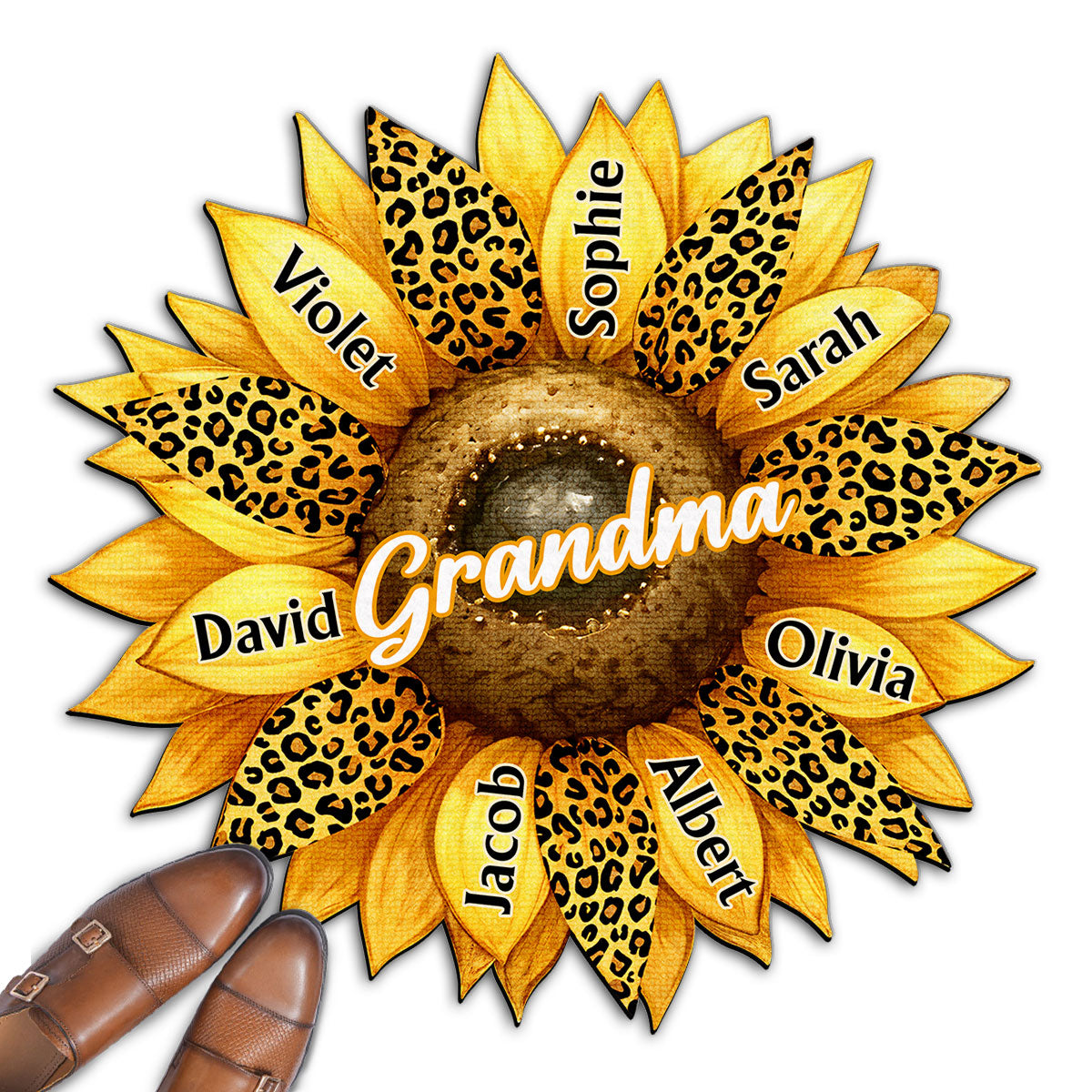 Grandma Love - Personalized Custom Doormat