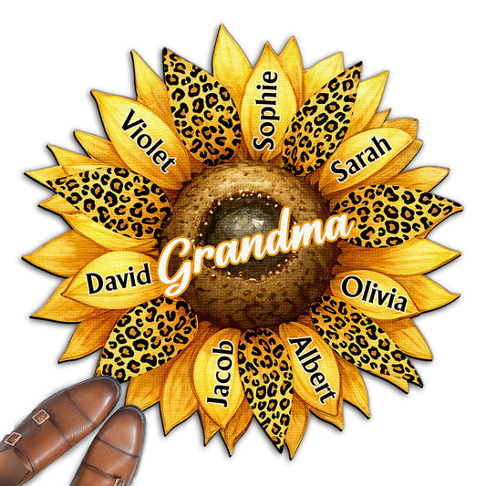 Grandma Love - Personalized Custom Doormat