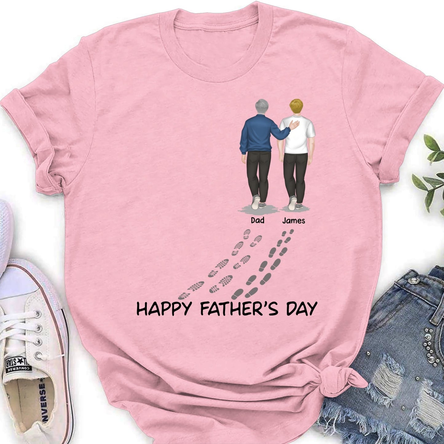 My Dad Is My Hero - Personalized Custom Shirt