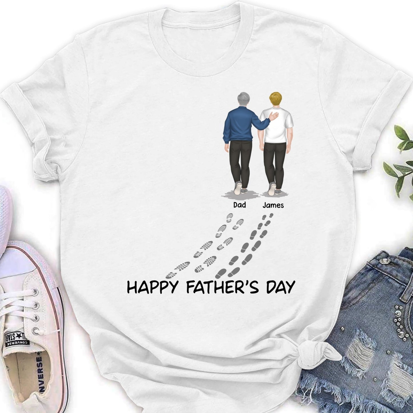 My Dad Is My Hero - Personalized Custom Shirt