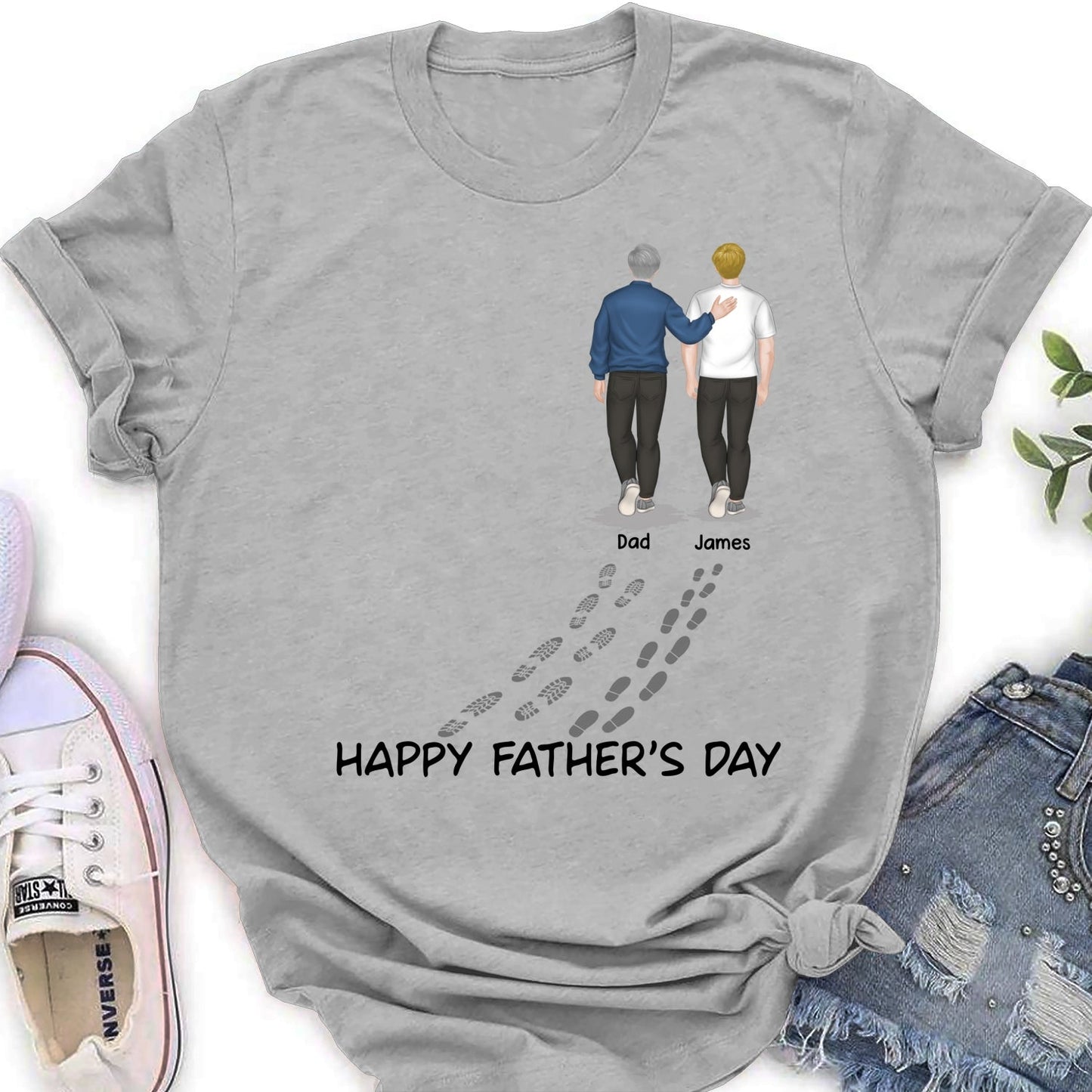 My Dad Is My Hero - Personalized Custom Shirt