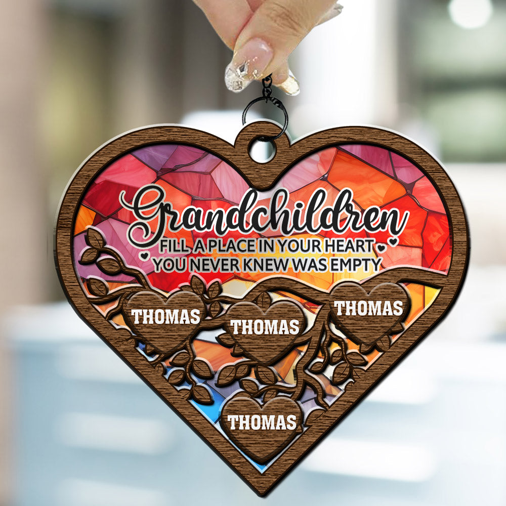 The Greatest Blessing - Personalized Custom Suncatcher