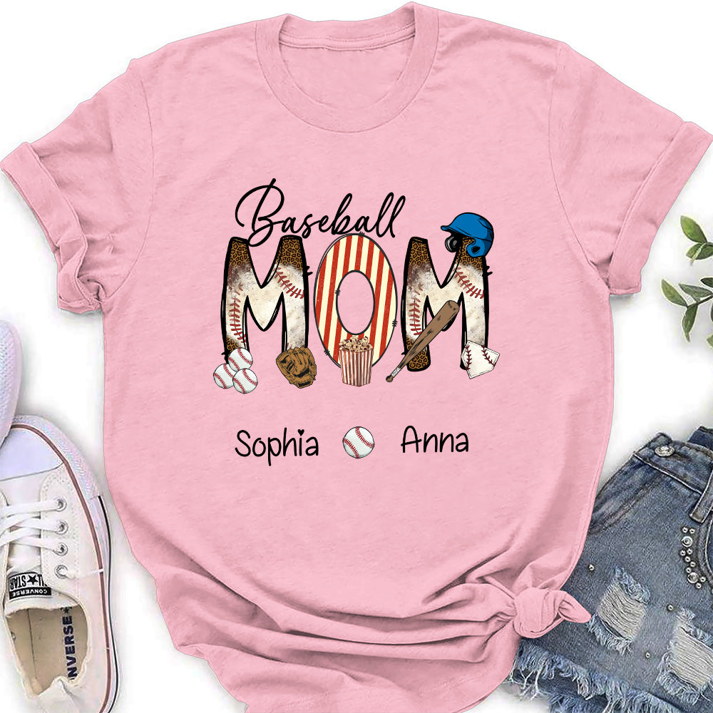 Baseball Mama - Personalized Custom Shirt