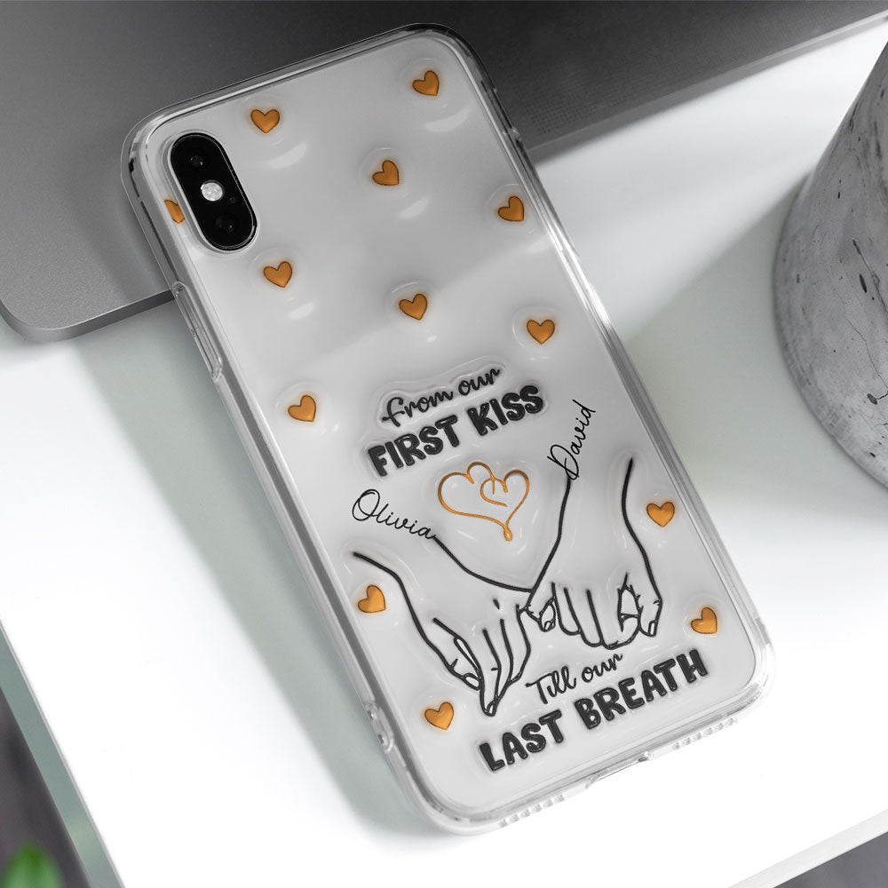 Till Our Last Breath -  Personalized Custom 3D Inflated Effect Phone Case