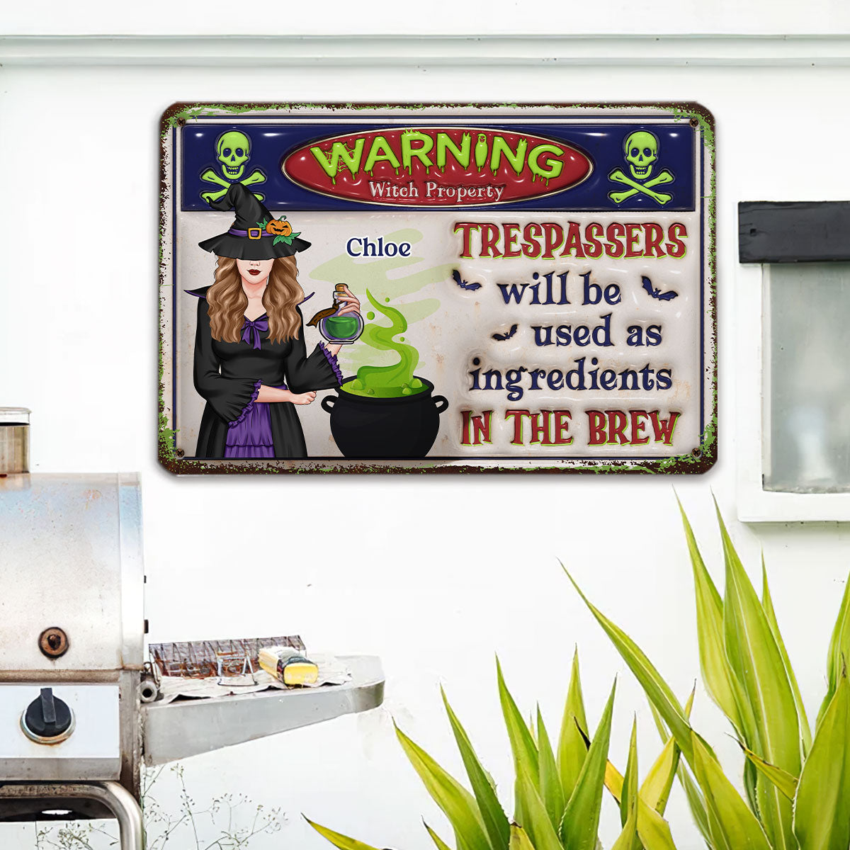 In The Brew - Personalized Custom 3D Inflated Effect Metal Sign