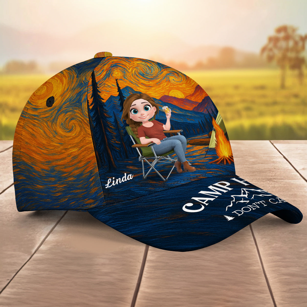 Do Not Care - Personalized Classic Cap