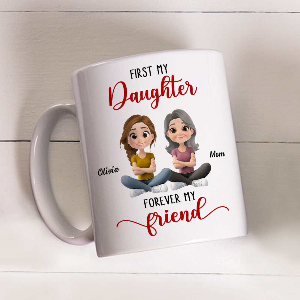 First And Forever - Personalized Custom Coffee Mug