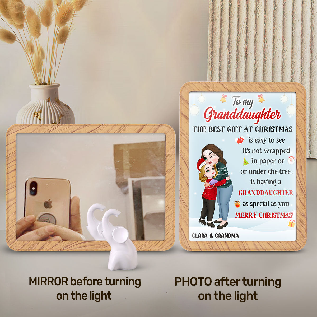 Best Gift At Christmas - Personalized Custom Magic Mirror