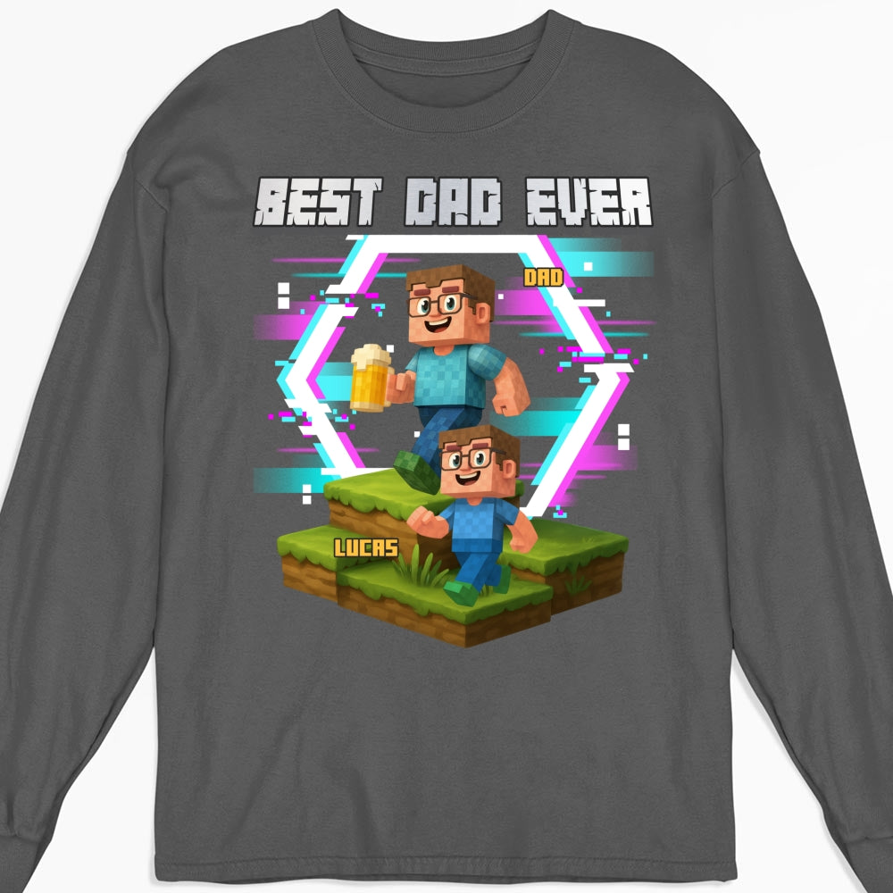 Daddy And Kids - Personalized Custom Shirt