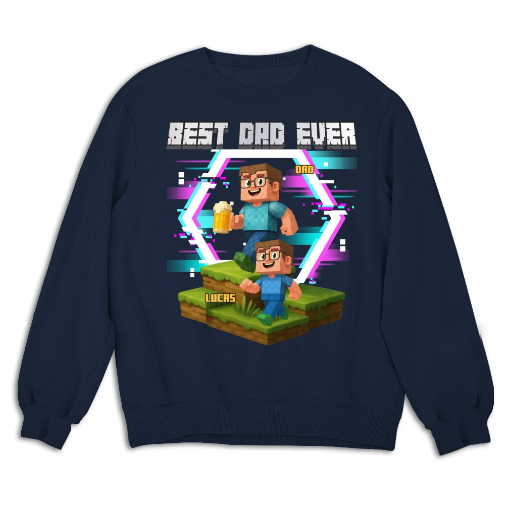 Daddy And Kids - Personalized Custom Shirt