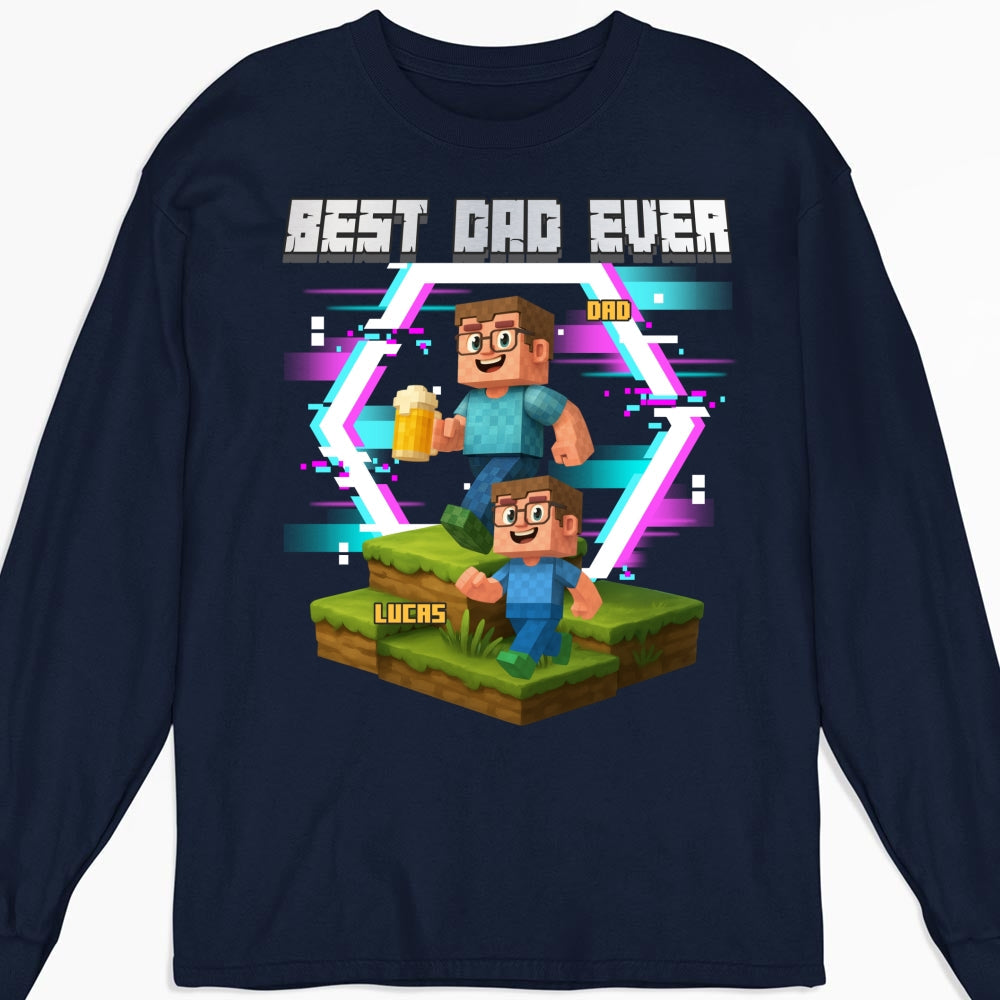Daddy And Kids - Personalized Custom Shirt