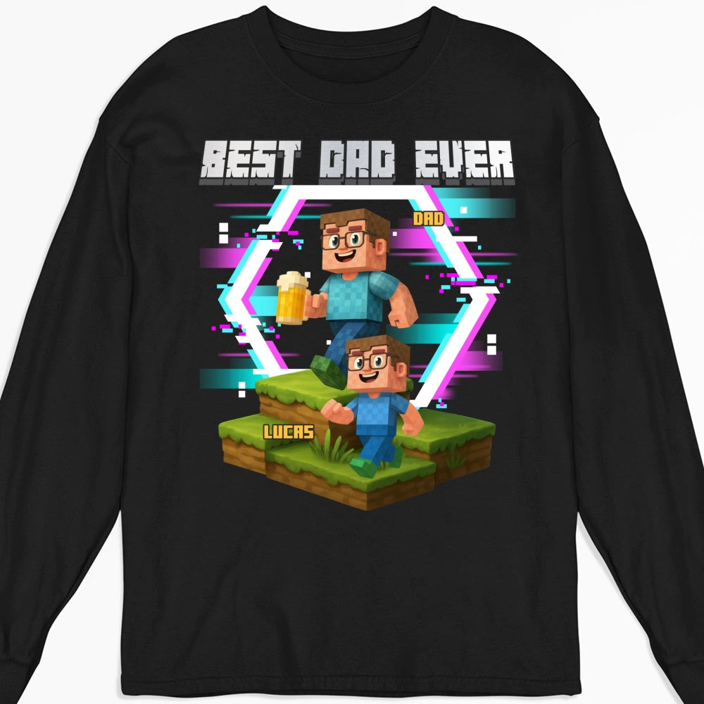 Daddy And Kids - Personalized Custom Shirt