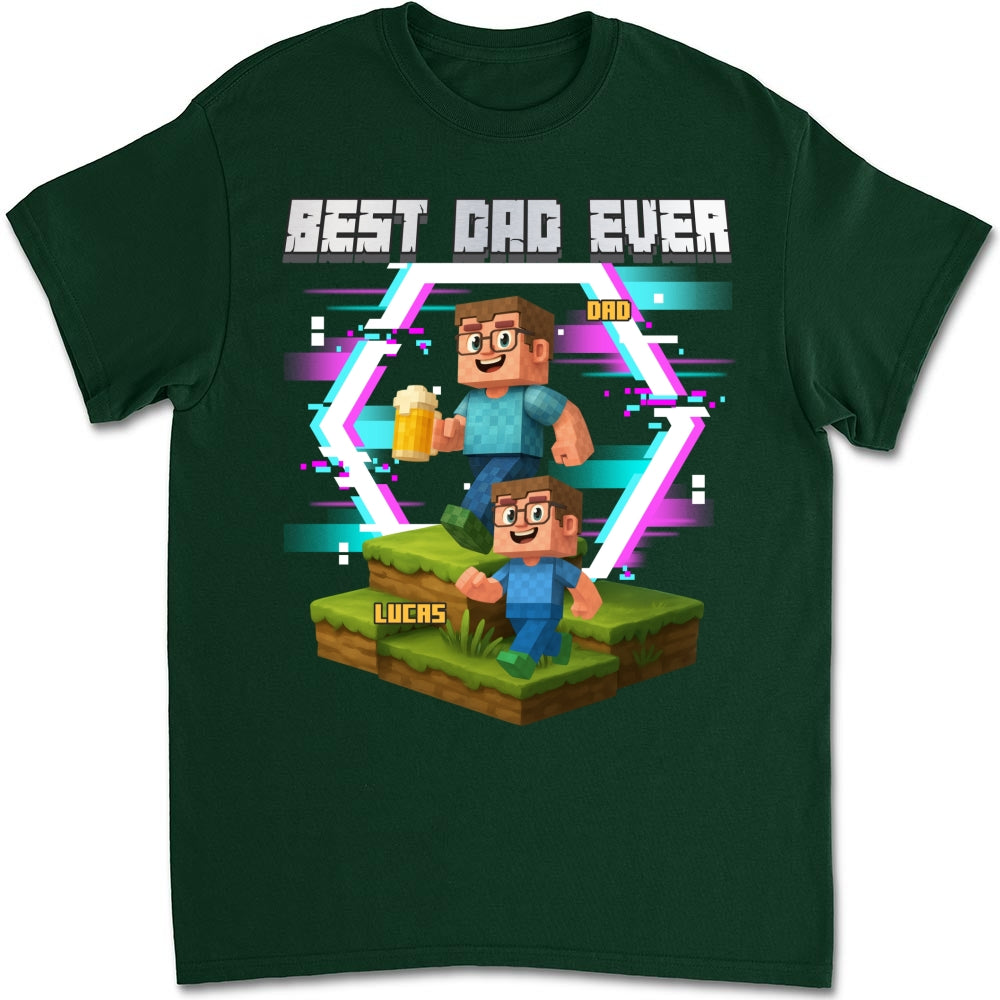 Daddy And Kids - Personalized Custom Shirt