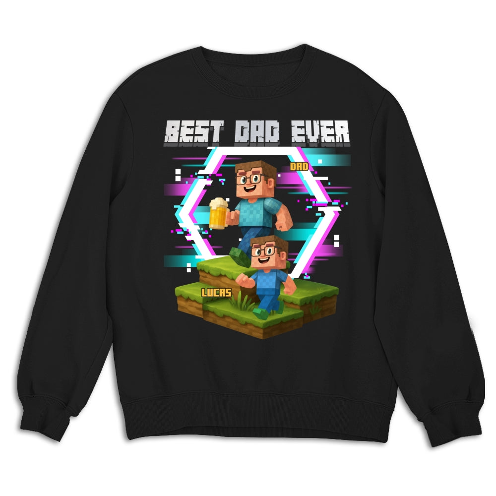 Daddy And Kids - Personalized Custom Shirt