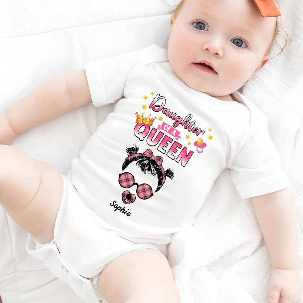 Miniature Version Of Mom - Personalized Custom T-shirt And Onesie