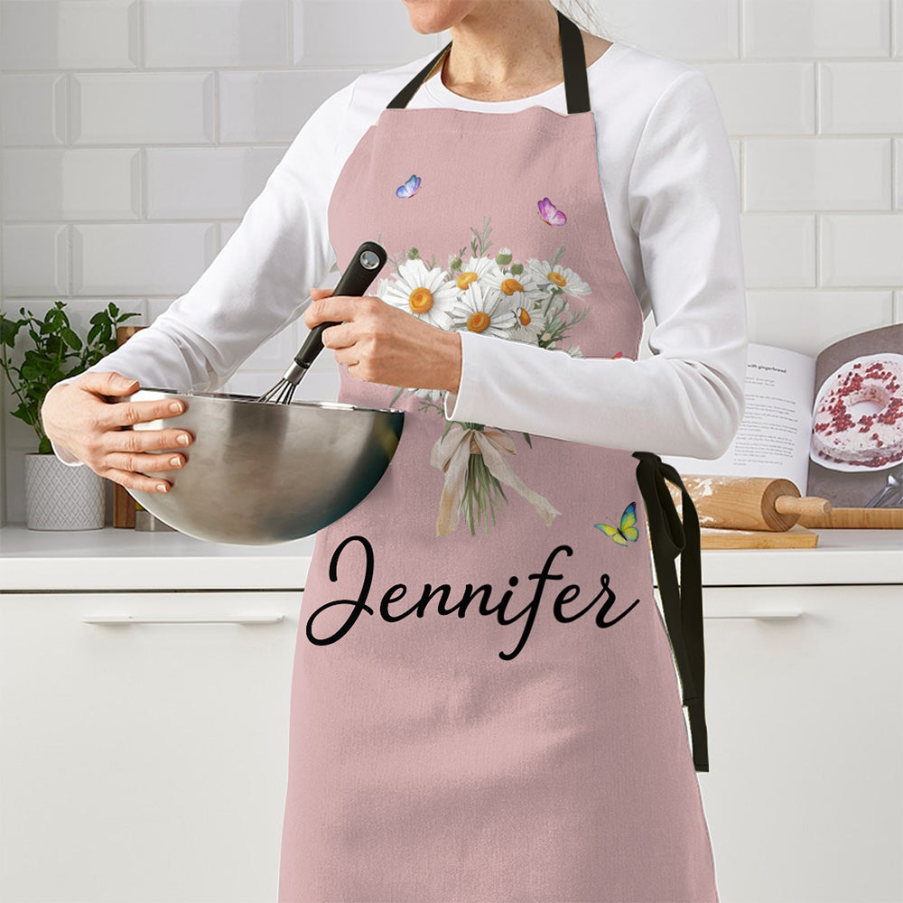 Beautiful Flower - Personalized Custom Apron