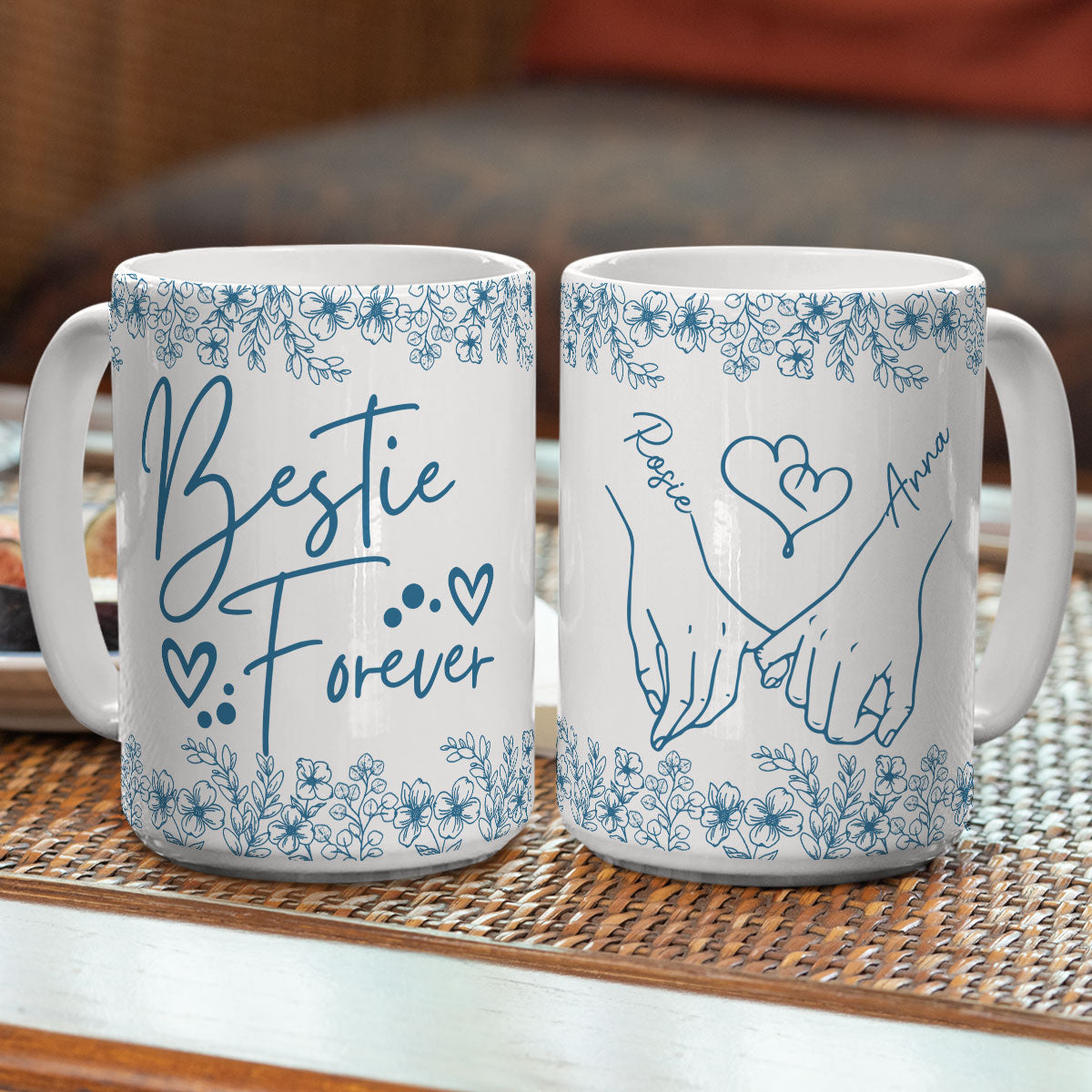 My Lovely Bestie - Personalized Custom Coffee Mug