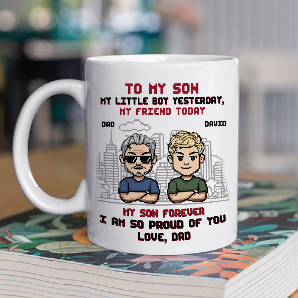 Always My Baby My Hero - Personalized Custom Coffee Mug