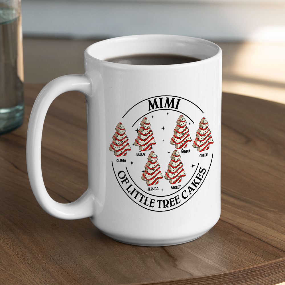 Grandma Christmas Cake - Personalized Custom Mug