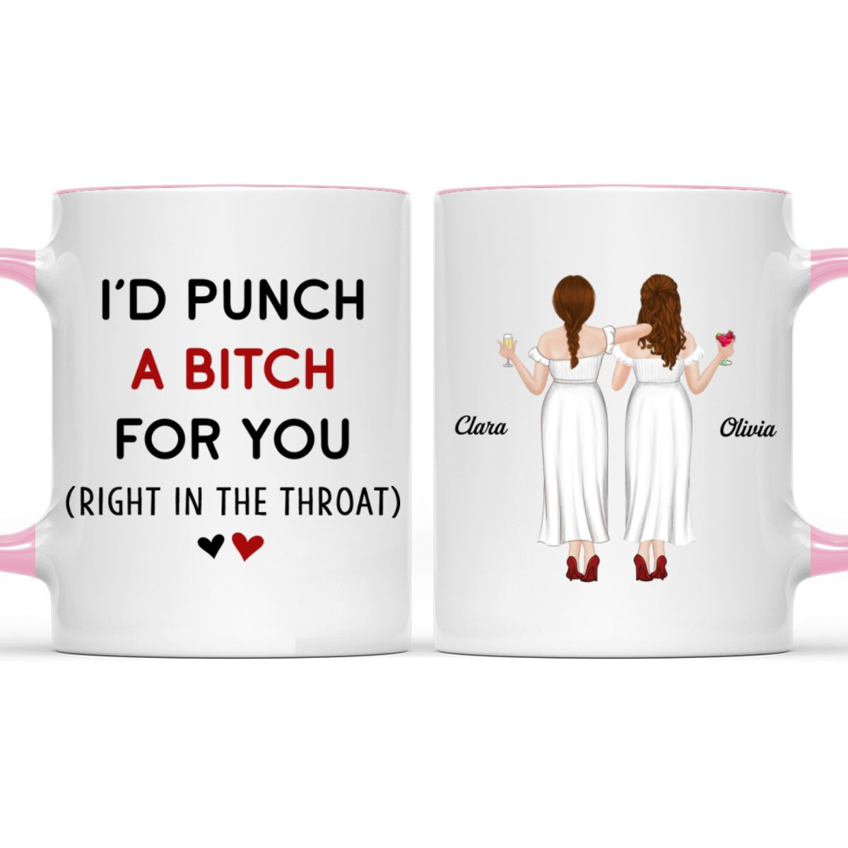 Punch For You - Personalized Custom Accent Mug